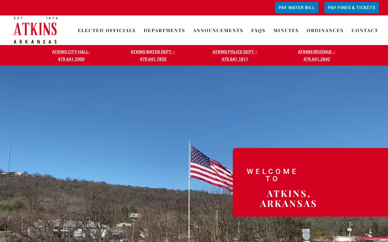 Atkins court docket official city website