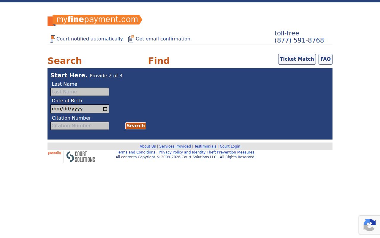 Pope County traffic ticket payment portal for Judge Luker matters